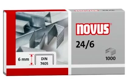 Скоби для степлера NOVUS № 24/6 ( 040-0158 )